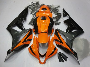 07-08 Orange Gris & Noir CBR600RR Carénage Moto