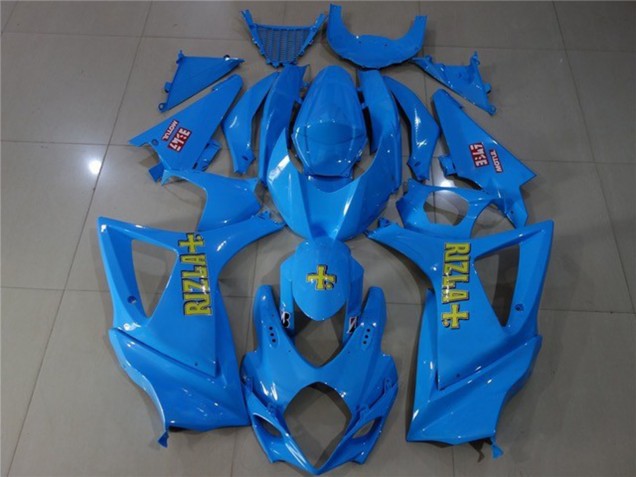 07-08 Rizla Bleue GSXR 1000 Carénage Moto 07-08 Rizla Bleue GSXR 1000 Carénage Moto