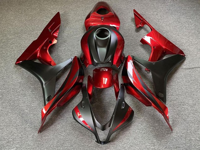 07-08 Rouge Marron CBR600RR Carénage Moto 07-08 Rouge Marron CBR600RR Carénage Moto
