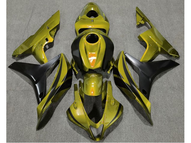 07-08 Style Vert Olive OEM CBR600RR Carénage Moto 07-08 Style Vert Olive OEM CBR600RR Carénage Moto