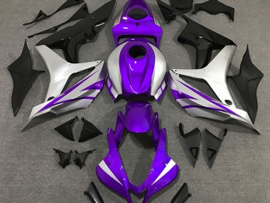 07-08 Style Violet & Argent OEM CBR600RR Carénage Moto