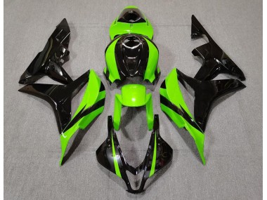 07-08 Vert Lime & Noir CBR600RR Carénage Moto
