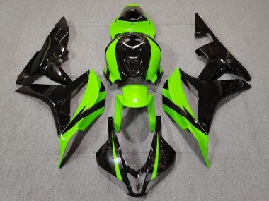 07-08 Vert Lime & Noir CBR600RR Carénage Moto