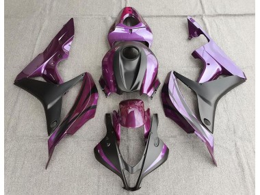 07-08 Violet & Noir Mat CBR600RR Carénage Moto
