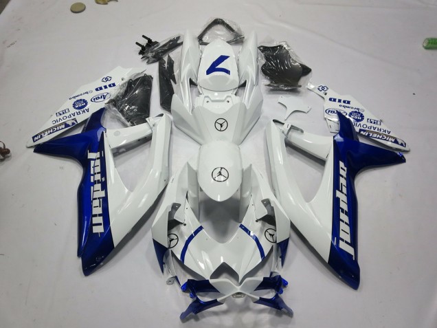 08-10 Blu Jordan GSXR 600-750 Carénage Moto 08-10 Blu Jordan GSXR 600-750 Carénage Moto
