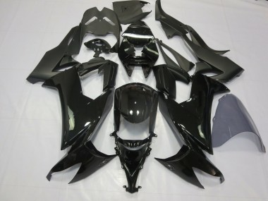 08-10 Noir Brillant ZX10R Carénage Moto