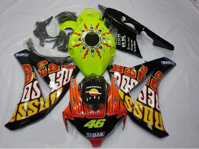 08-11 Bien Rossi CBR1000RR Carénage Moto 08-11 Bien Rossi CBR1000RR Carénage Moto
