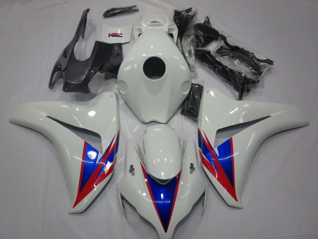 08-11 Blanc Bleu Rouge CBR1000RR Carénage Moto 08-11 Blanc Bleu Rouge CBR1000RR Carénage Moto