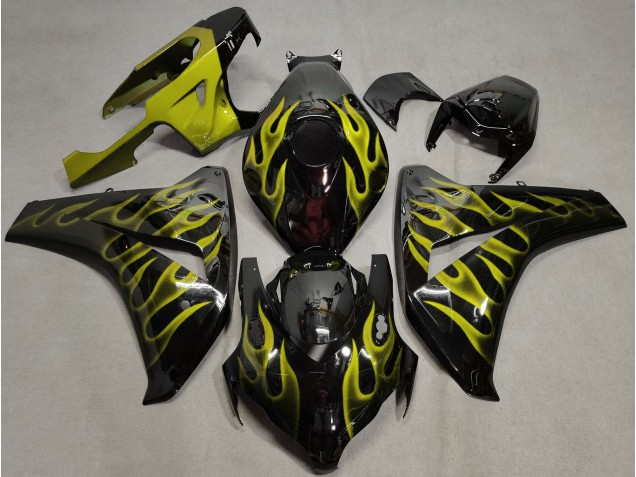 08-11 Giallo Fiamma CBR1000RR Carénage Moto