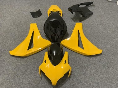 08-11 Jaune Perle & Noir CBR1000RR Carénage Moto