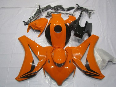 08-11 Orange Lisse CBR1000RR Carénage Moto