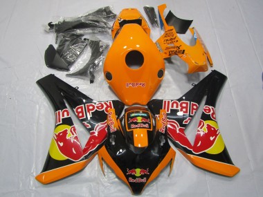 08-11 Orange RougeTaureau CBR1000RR Carénage Moto