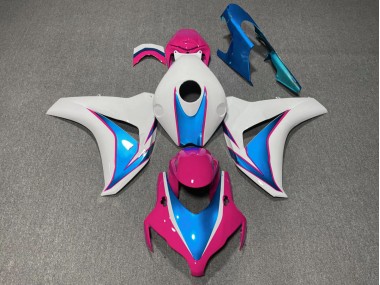 08-11 Rose & Bleu Brillant CBR1000RR Carénage Moto