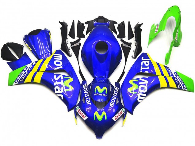 08-11 Vibrant Movistar CBR1000RR Carénage Moto 08-11 Vibrant Movistar CBR1000RR Carénage Moto