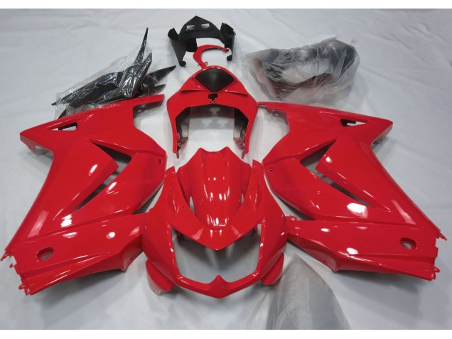 08-12 Rouge Brillant Ninja 250 Carénage Moto 08-12 Rouge Brillant Ninja 250 Carénage Moto