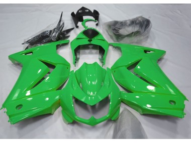 08-12 Vert Brillant Ninja 250 Carénage Moto