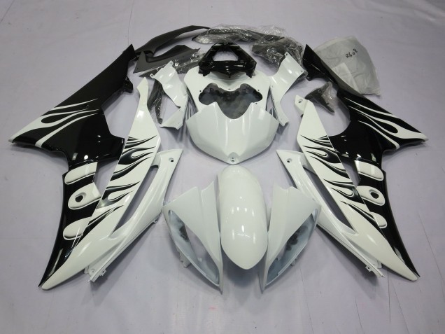 08-16 Bianco Fiamma R6 Carénage Moto 08-16 Bianco Fiamma R6 Carénage Moto