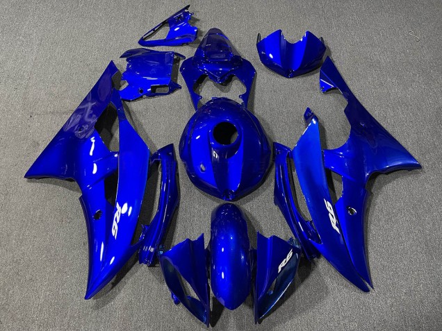 08-16 Bleu Profond R6 Carénage Moto 08-16 Bleu Profond R6 Carénage Moto