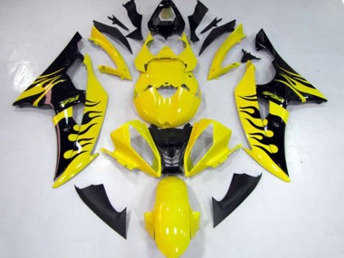 08-16 Giallo Fiamma R6 Carénage Moto