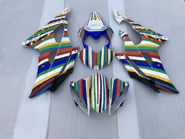 08-16 Multicolore R6 Carénage Moto