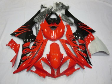 08-16 Rosso Fiamma R6 Carénage Moto