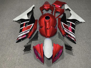 08-16 Style Rouge Noir & Blanc OEM R6 Carénage Moto