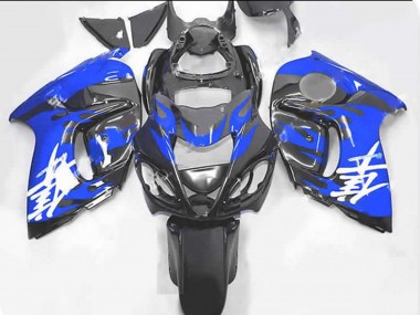 08-20 Bleu & Gris GSXR 1300 Carénage Moto