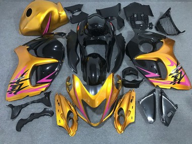 08-20 Or Brillant Avec Noir GSXR 1300 Carénage Moto