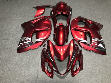 08-20 Rouge Vif GSXR 1300 Carénage Moto