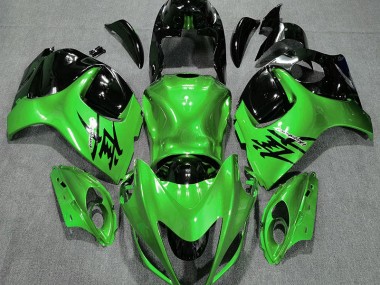 08-20 Vert Brillant & Noir GSXR 1300 Carénage Moto