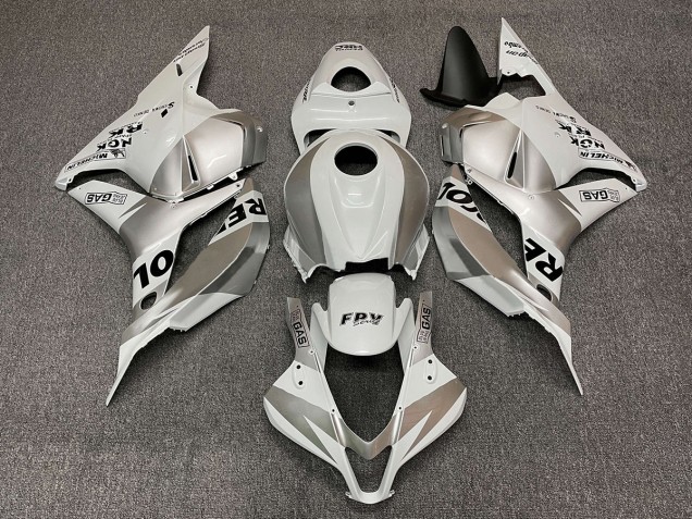 09-12 Argent Repsol CBR600RR Carénage Moto 09-12 Argent Repsol CBR600RR Carénage Moto