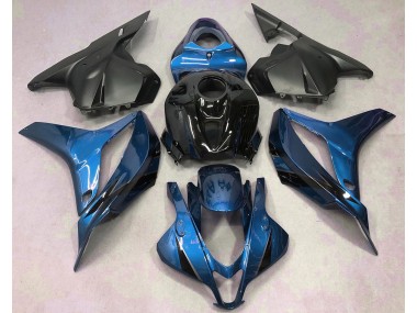 09-12 Bleu Clair Avec Noir CBR600RR Carénage Moto