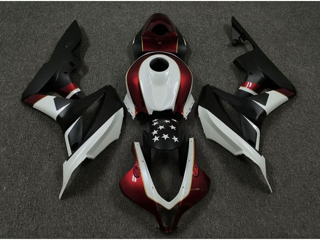 09-12 Course Rouge & Noir CBR600RR Carénage Moto 09-12 Course Rouge & Noir CBR600RR Carénage Moto