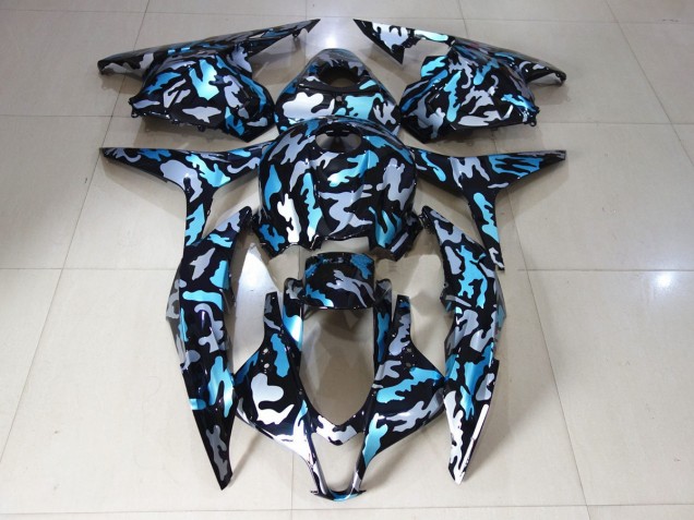 09-12 Gel Arctique CBR600RR Carénage Moto 09-12 Gel Arctique CBR600RR Carénage Moto