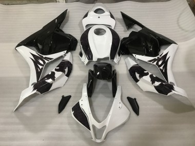 09-12 Noir / Blanc Personnalisé CBR600RR Carénage Moto