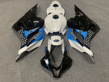 09-12 Noir Bleu & Blanc CBR600RR Carénage Moto