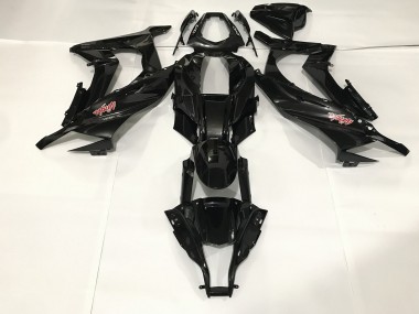 09-12 Noir Métallisé ZX6R Carénage Moto