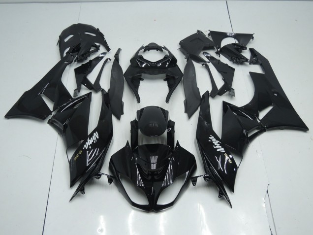 09-12 Noir Total Brillant ZX6R Carénage Moto 09-12 Noir Total Brillant ZX6R Carénage Moto