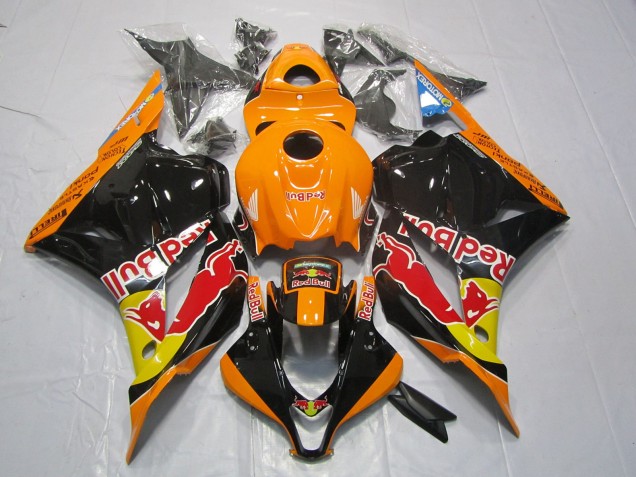 09-12 Orange Rouge Taureau CBR600RR Carénage Moto 09-12 Orange Rouge Taureau CBR600RR Carénage Moto