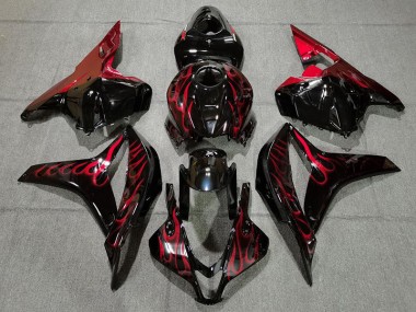 09-12 Rosso Fiamma CBR600RR Carénage Moto