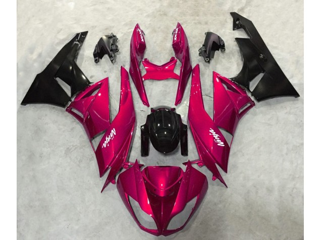09-12 Rouge Vif Brillant ZX6R Carénage Moto 09-12 Rouge Vif Brillant ZX6R Carénage Moto