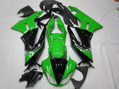 09-12 Vert Noir ZX6R Carénage Moto