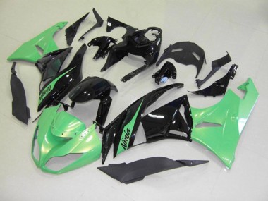09-12 Vert Spécial ZX6R Carénage Moto