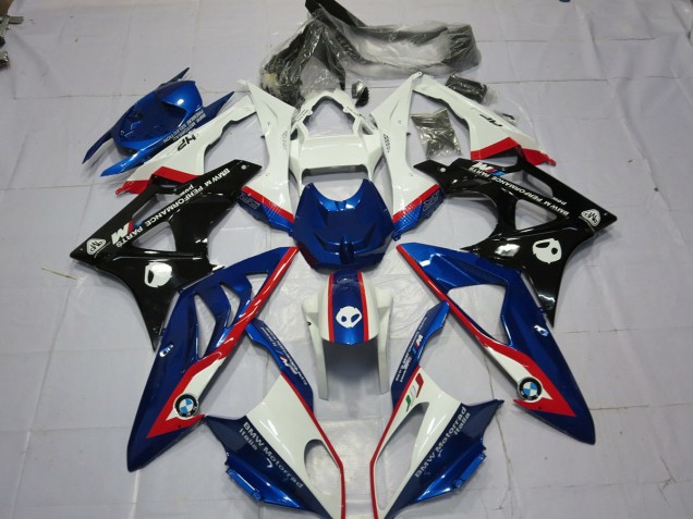 09-14 Alien Bleu & Blanc S1000RR Carénage Moto 09-14 Alien Bleu & Blanc S1000RR Carénage Moto