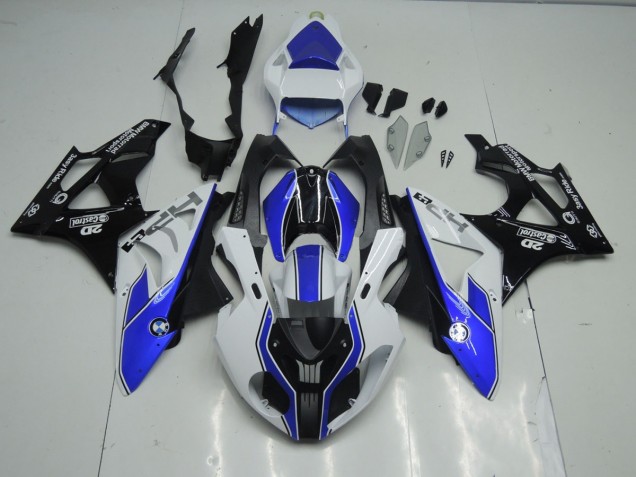 09-14 Alien Bleu & Blanc S1000RR Carénage Moto 09-14 Alien Bleu & Blanc S1000RR Carénage Moto