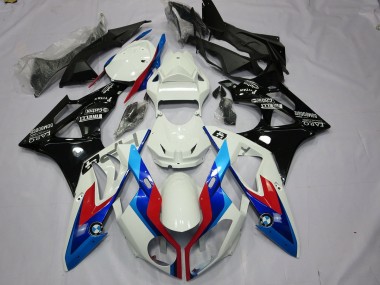 09-14 Alien Bleu & Blanc S1000RR Carénage Moto