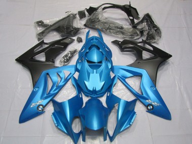09-14 Alien Bleu & Blanc S1000RR Carénage Moto
