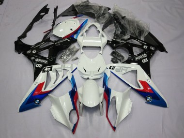 09-14 Alien Bleu & Blanc S1000RR Carénage Moto