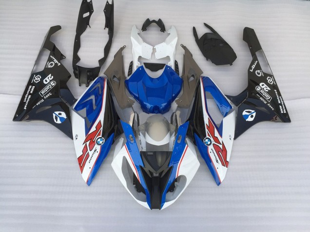 09-14 Alien Bleu & Blanc S1000RR Carénage Moto 09-14 Alien Bleu & Blanc S1000RR Carénage Moto
