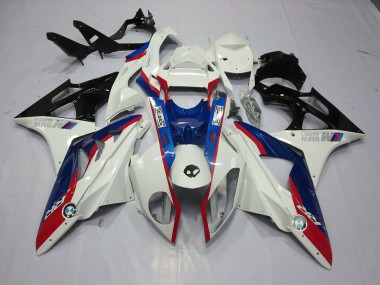 09-14 Alien Bleu & Blanc S1000RR Carénage Moto